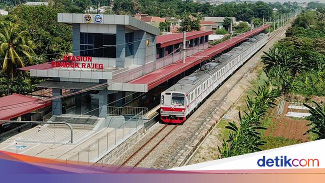 3 Fakta Stasiun Pondok Rajeg Beroperasi Lagi