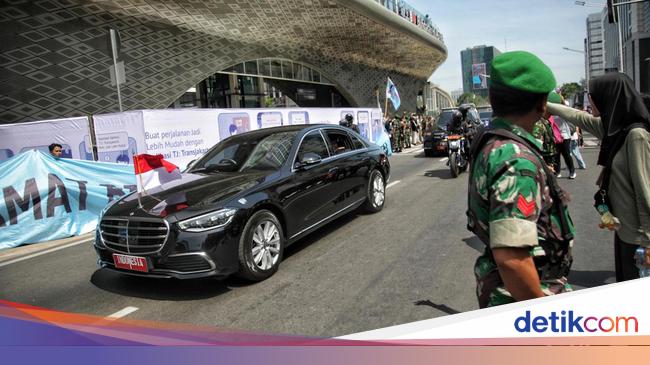 Ada yang Beda dari Mobil Jokowi yang Dipakai ke Pelantikan Presiden