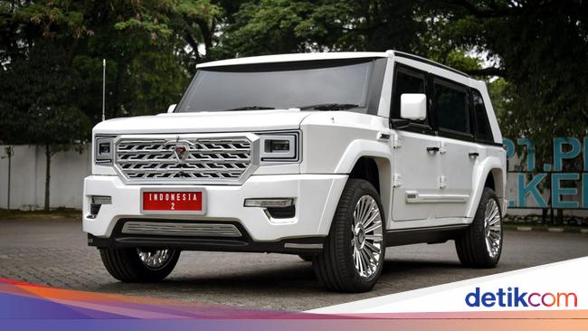 Kemewahan MV3 Garuda Limousine Tunggangan Prabowo: Ada Smart TV-WiFi