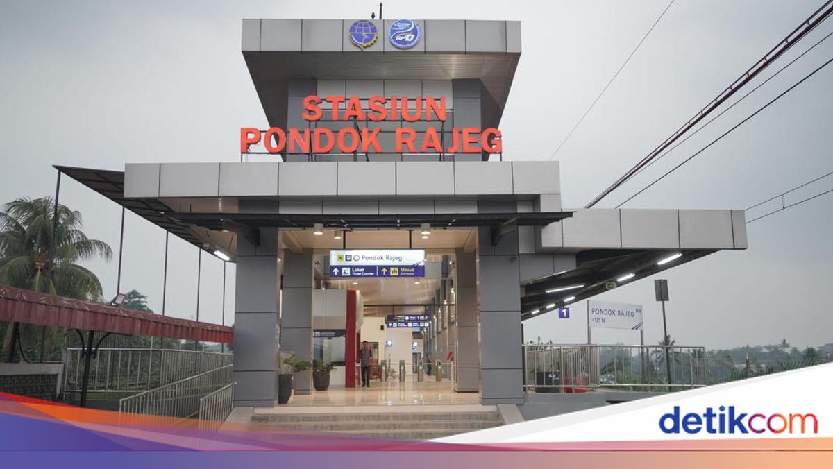 Sentra Pondok Rajeg Stasiun Pondok Rajeg Beroperasi Kembali, Anker Bisa Naik Turun di Sini
