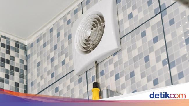 3 Fungsi Penting Exhaust Fan di Kamar Mandi, Beda dari Kipas Angin Biasa