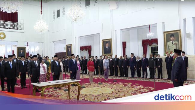 Tok! Prabowo Lantik Fahri Hamzah-Thomas Djiwandono Jadi Wakil Menteri