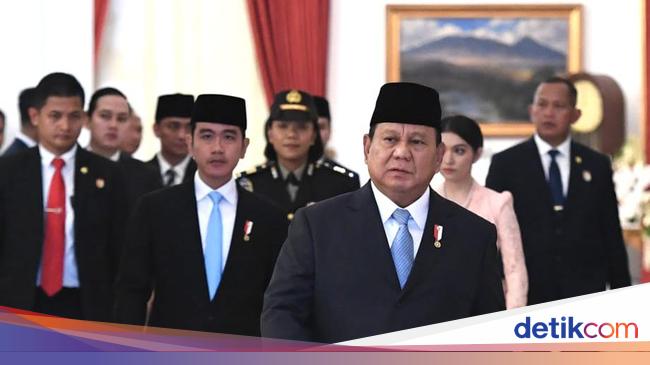 Daftar Lengkap 112 Pejabat Kabinet Merah Putih Prabowo-Gibran