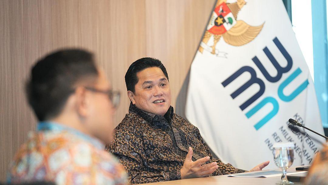 Erick Thohir Rombak Direksi ASDP, Tunjuk Dirut Baru