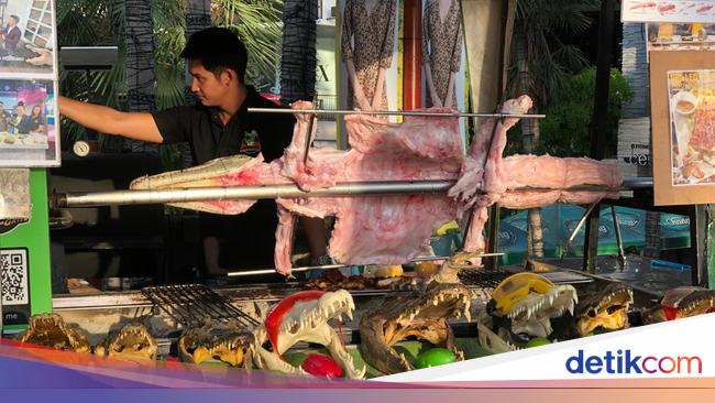 Hanya di Thailand, Daging Buaya Jadi Makanan Paling Populer