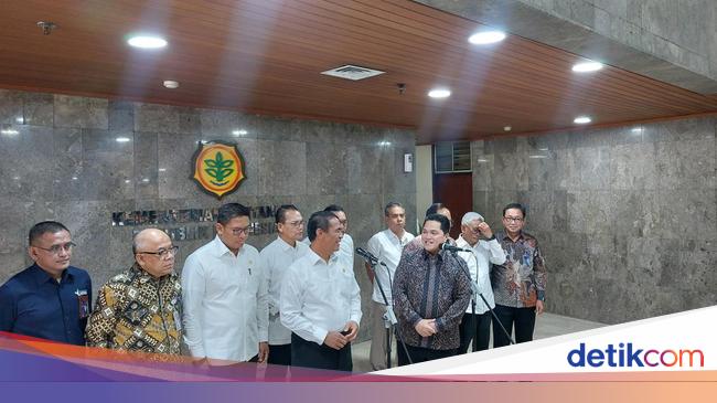 Amran Gandeng Erick Thohir, Kejar Swasembada Pangan dalam 4 Tahun