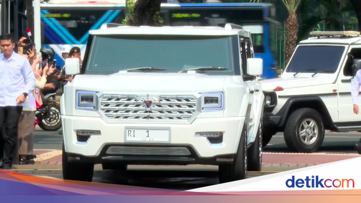 Daftar Pelat Nomor Mobil Dinas Pejabat RI dari Presiden hingga Menteri
