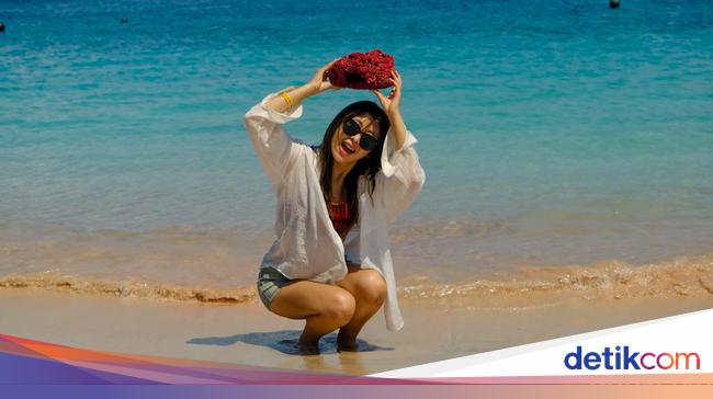 Potret Pink Beach di Pulau Komodo yang Jadi Juara Pantai Terindah di Dunia