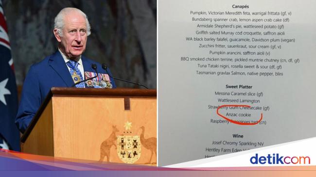 Gegara Namanya Salah, Menu untuk Raja Charles Ini Jadi Sorotan