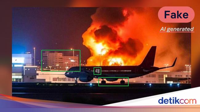 Cek Fakta: Serangan di Bandara Beirut Rekayasa AI