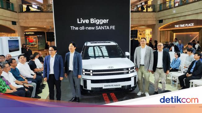 All New Hyundai Santa Fe Meluncur di Indonesia, Segini Harganya