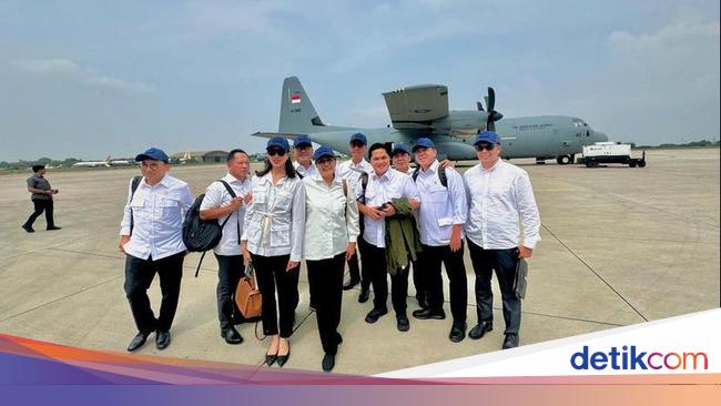 Erick-Sri Mulyani Bagikan Pengalaman Naik Super Hercules ke Magelang