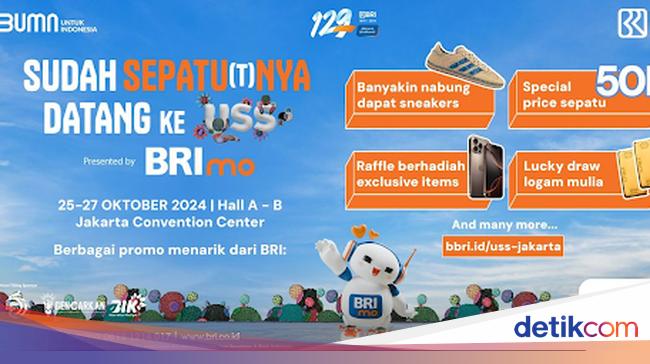 USS 2024 Presented by BRImo Hadir di JCC, Ada 270 Brand dan Promo Menarik