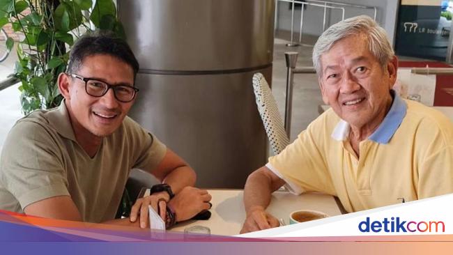 Sandiaga Bertemu Edwin Soeryadjaya di Singapura, Kenang Momen Bangun Bisnis