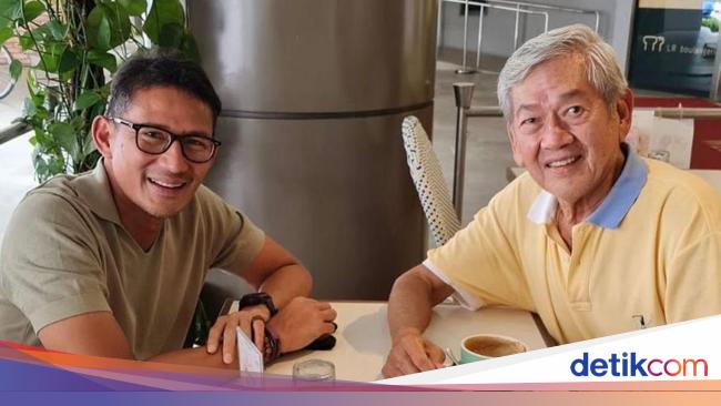 桑迪亚加在新加坡会见埃德温·苏里亚贾亚 (Edwin Soeryadjaya),回忆创业时刻 桑迪亚加在新加坡会见埃德温·苏里亚贾亚 (Edwin Soeryadjaya),回忆创业时刻