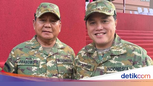 Foto Bareng Prabowo, Erick Thohir: Saya Optimistis Indonesia Jadi Negara Maju