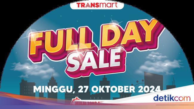 Gebyar Transmart Full Day Sale Besok! Diskon Melimpah hingga 50% + 20%