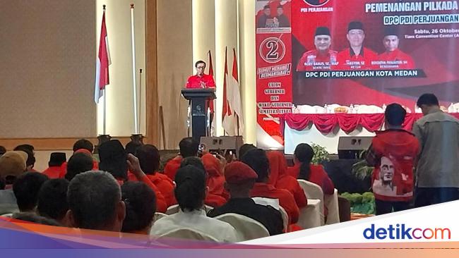 Kala Yasonna reminds PDIP executives of the role of the Jokowi network in the election of the governor of North Sumatra