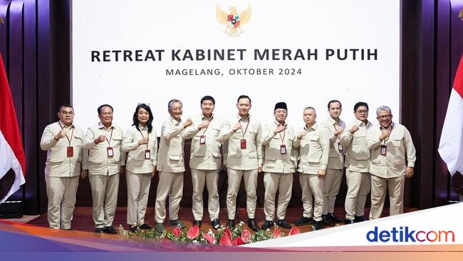 Gaya AHY, Zulhas, dan Airlangga Rakor Perdana di Sela Retreat Magelang