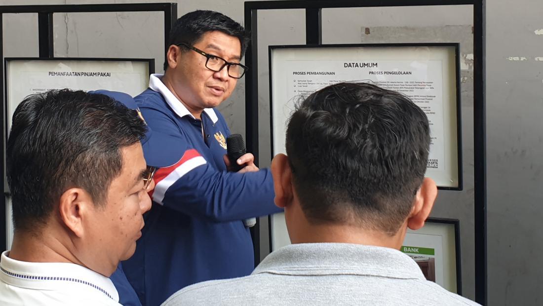 Menteri PKP Maruarar Cek Rusun Di Pasar Rumput Yang Dibangun Buat MBR