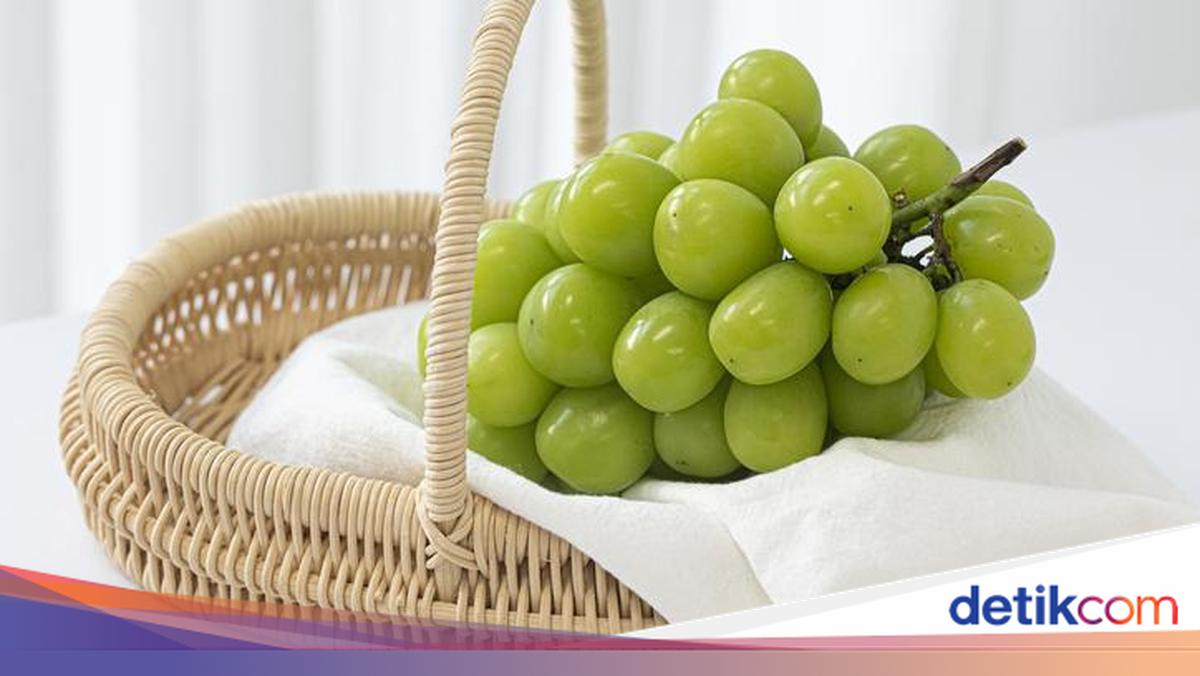 Anggur Muscat Berisi 14 Bahan Kimia, Kemenkes Ingatkan Bahaya Residu ...