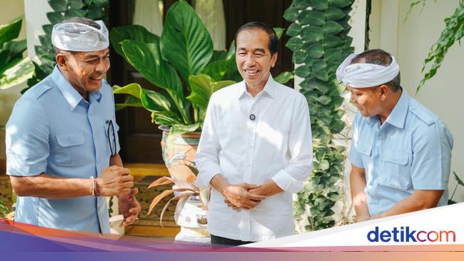 When meeting Jokowi, Ambara-Adi asked to resolve 3 problems in Denpasar