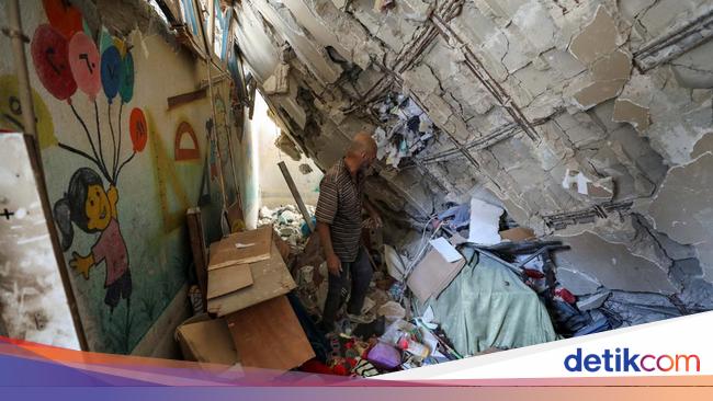 Momen Pilu Sekolah di Gaza Ikut Diserang Israel, Banyak Anak Tewas-Luka Serius