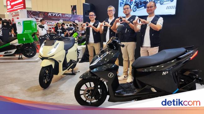 Alva N3 electric motorcycle launched at IMOS 2024, Price IDR 18 million!