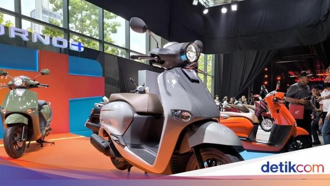 Mewah dan Elegan, Begini Tampang Honda Giorno+ Terbaru