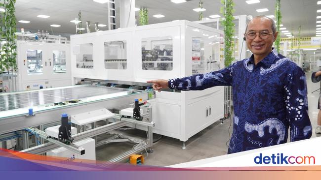 Ini Dia Pabrik Panel Surya Terbesar di RI, Bisa Produksi 1 GWp