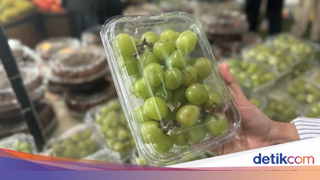 350 Sampel Anggur Shine Muscat Diperiksa, 90% Negatif Residu Pestisida