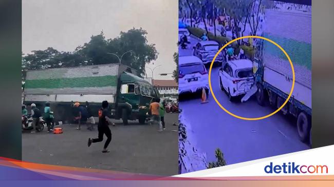 Reckless trucks in Tangerang are driven by internet users, they don’t have driver’s license