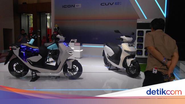 Pesona Motor Listrik Honda Pikat Pengunjung IMOS 2024
