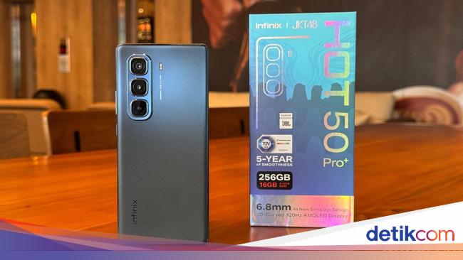 Unboxing Infinix Hot 50 Pro Plus: HP Tipis Harga Rp 2 Jutaan