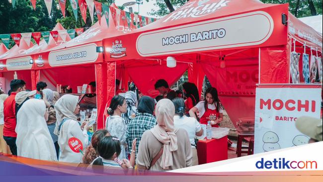 Ratusan Mochi Barito Ludes di Hari Pertama Pucuk Coolinary Festival 2024