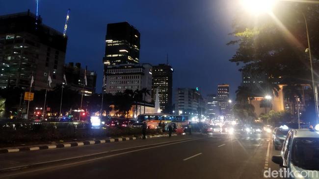 Aksi Reuni 411 Selesai, Lalin Jalan Medan Merdeka Barat Kembali Normal