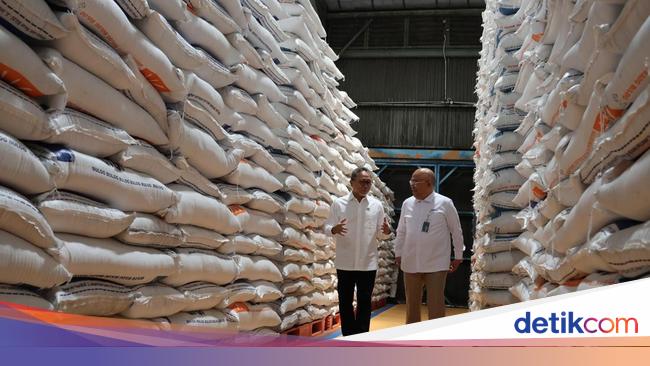 Perdana Kunjungi Gudang Bulog, Zulhas: Stok Beras Kita Sangat Aman & Cukup