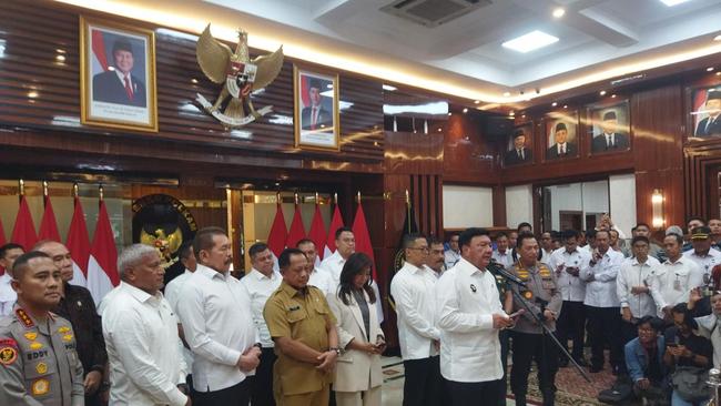 Menko Polkam Bentuk 7 Desk untuk Dukung Program Prioritas Prabowo