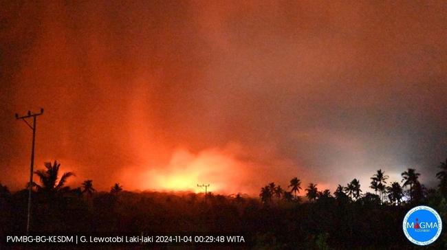 Korban Tewas Letusan Gunung Lewotobi Laki-laki Jadi 10 Orang