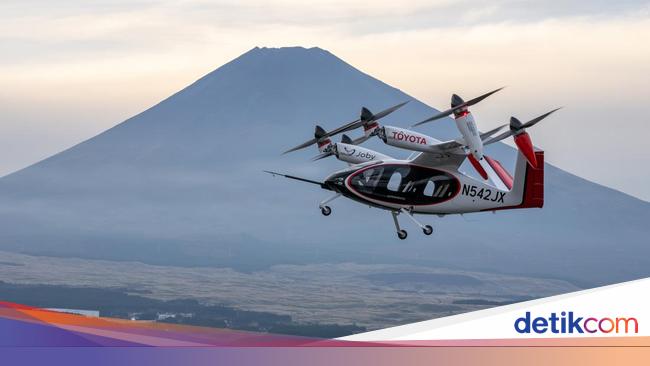 Mobil Terbang Toyota Diuji Coba, Bisa Pangkas Perjalanan 2 Jam Jadi 25 Menit