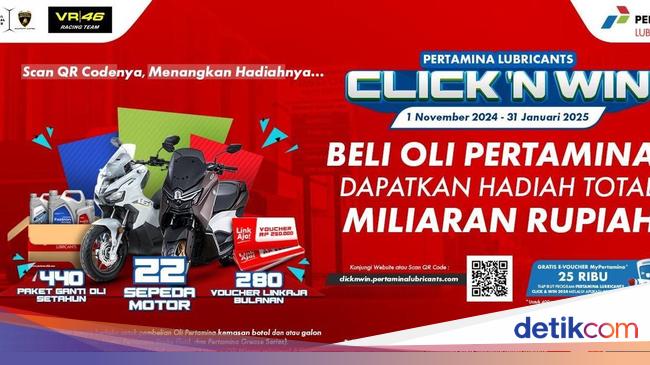 Ganti Oli Pertamina buat Kendaraan Bisa Bawa Pulang Motor! Ini Caranya