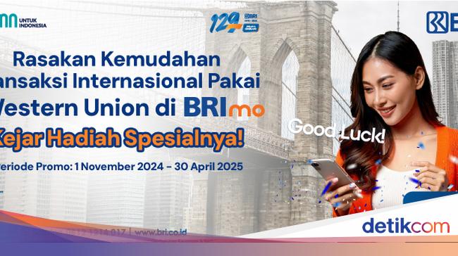 Kirim Uang ke LN Lewat BRImo Bisa Dapat Hadiah Menarik Setiap Bulan, Mau?