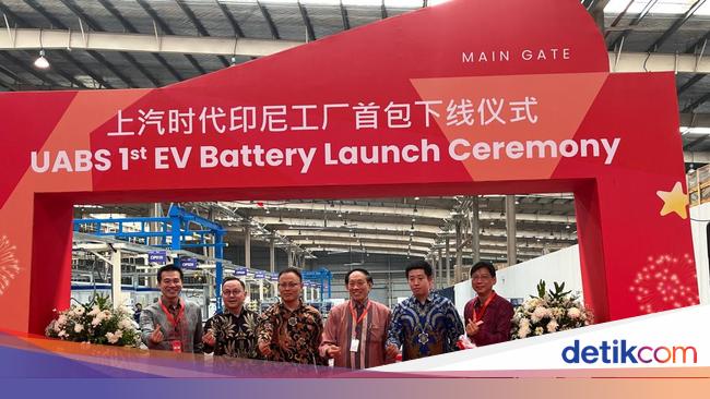 Pabrik Battery Pack UABS Resmi Beroperasi di RI, Kolaborasi SAIC-CATL-Kentjana Group