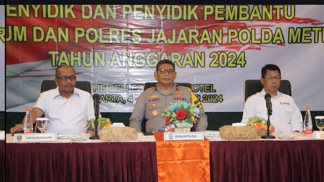 Polda Metro Jaya Gelar Sertifikasi Tingkatkan Profesionalisme Penyidik