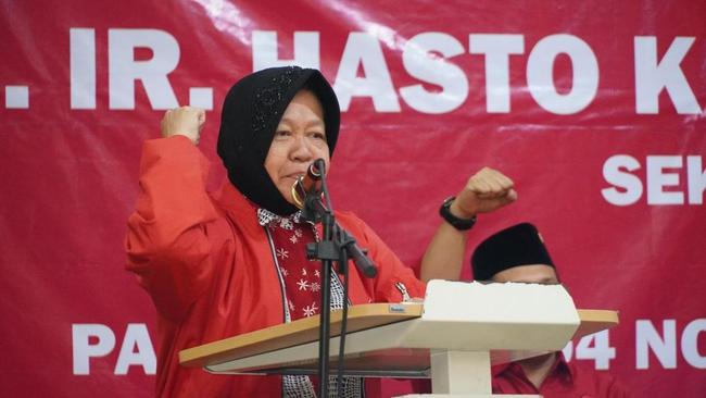 Risma Siap Ngantor Keliling Wilayah Jatim Jika Terpilih Jadi Gubernur