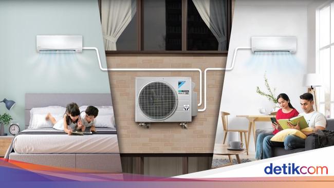 Cocok buat Hunian Modern, DAIKIN Beri Harga Spesial AC Multi Split