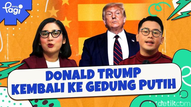 Donald Trump Kembali ke Gedung Putih