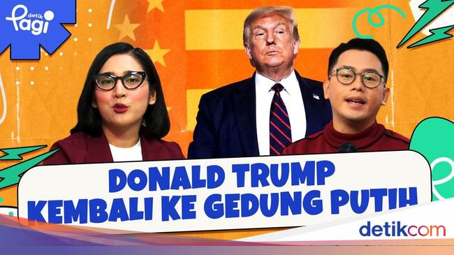 Donald Trump Kembali ke Gedung Putih