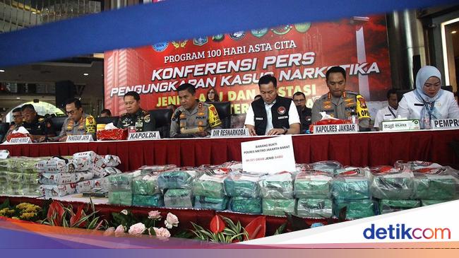 Bea-Cukai: Sabu Rp 538 M dari Afghanistan Masuk RI Lewat Jalur Tikus