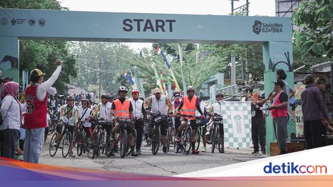 Sangiran Edubike 2024, Gowes Sepeda sambil Rekreasi dan Belajar Sejarah